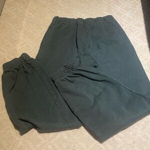 Brandy Melville for green sweatpants one size